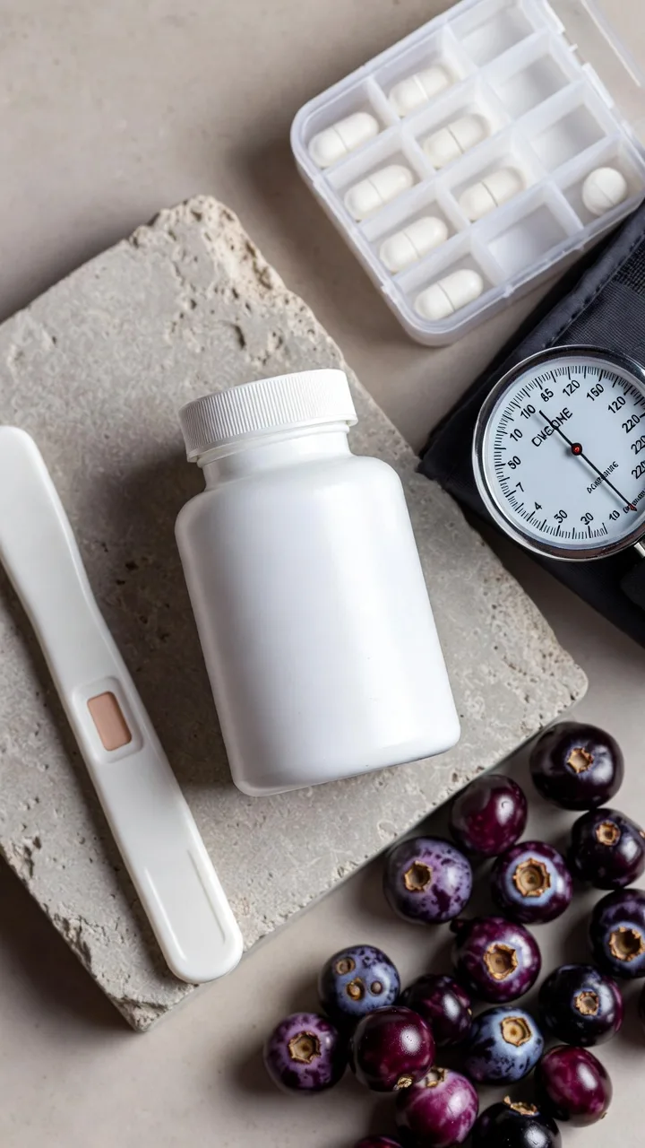 Tabla de contraindicaciones e interacciones del acai por perfil de usuario