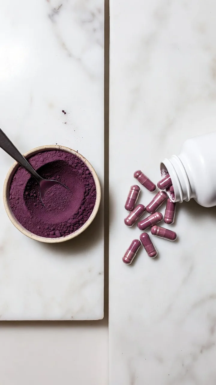 Comparativa de acai en polvo vs cápsulas de extracto estandarizado: biodisponibilidad y dosis
