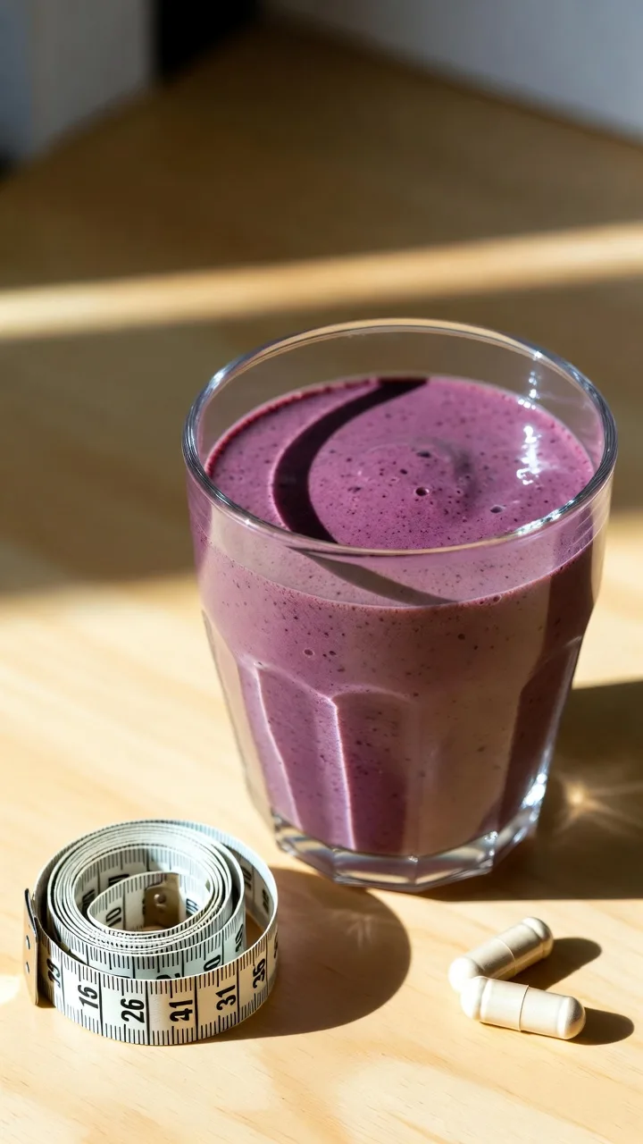 Representación visual del metabolismo activado por los antioxidantes del acai