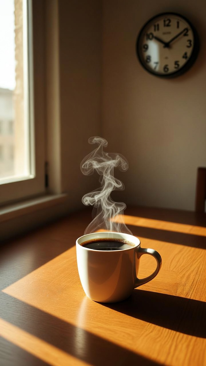 Café en ayunas para adelgazar: taza de café negro a las 7 de la mañana