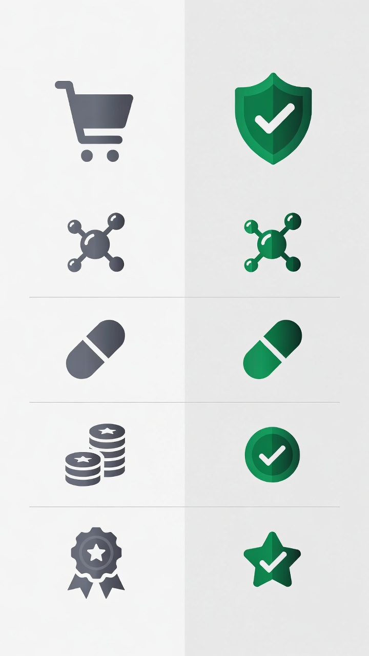 Comparativa café verde Mercadona vs suplemento especializado: concentración y precio