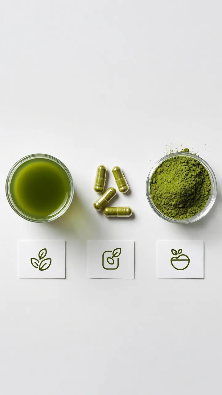 Comparativa de formatos de café verde: infusión, cápsulas y polvo