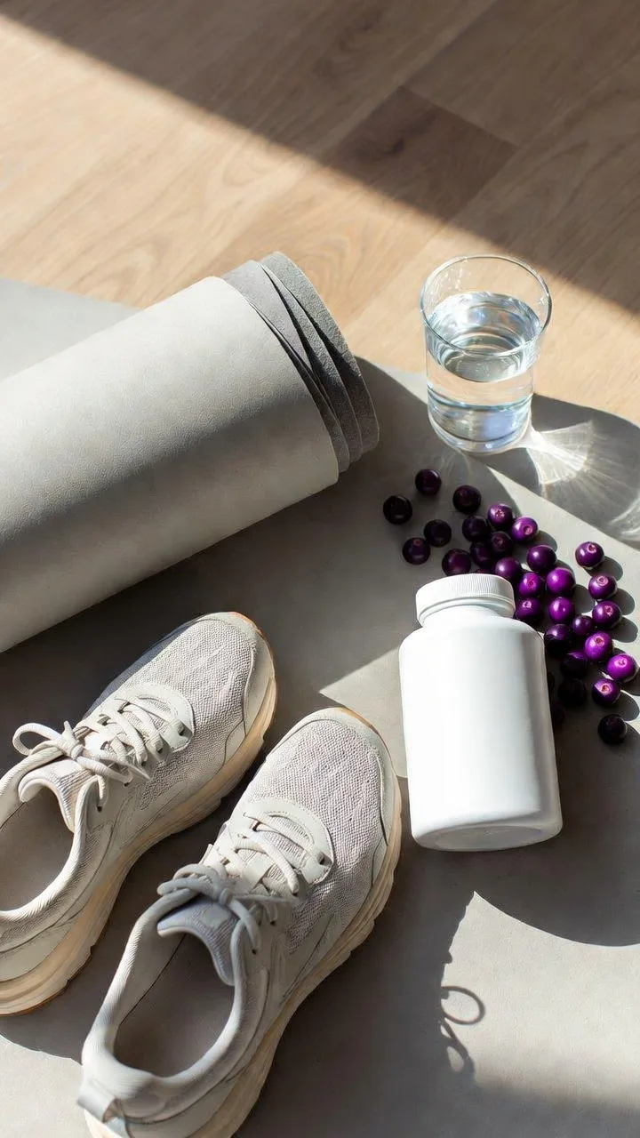 Mujer española midiendo su cintura con cinta métrica mostrando progreso en la pérdida de barriga