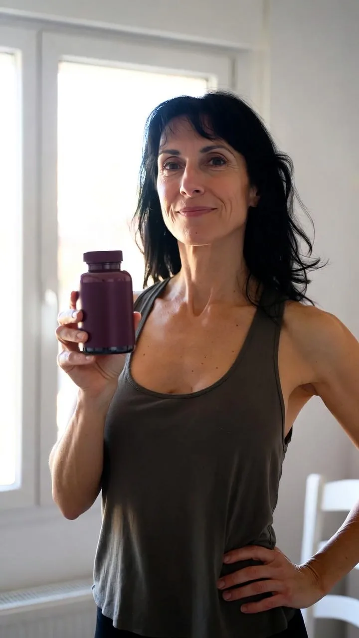 Mujer española satisfecha con los resultados visibles de Acai Berry Extreme tras 8 semanas