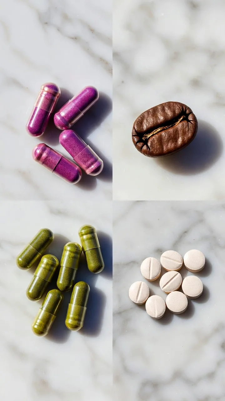 Comparativa de ingredientes activos entre distintas pastillas para acelerar el metabolismo