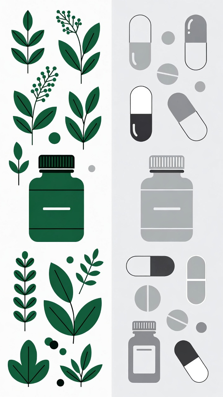 Comparativa suplementos naturales vs pastillas con receta para adelgazar