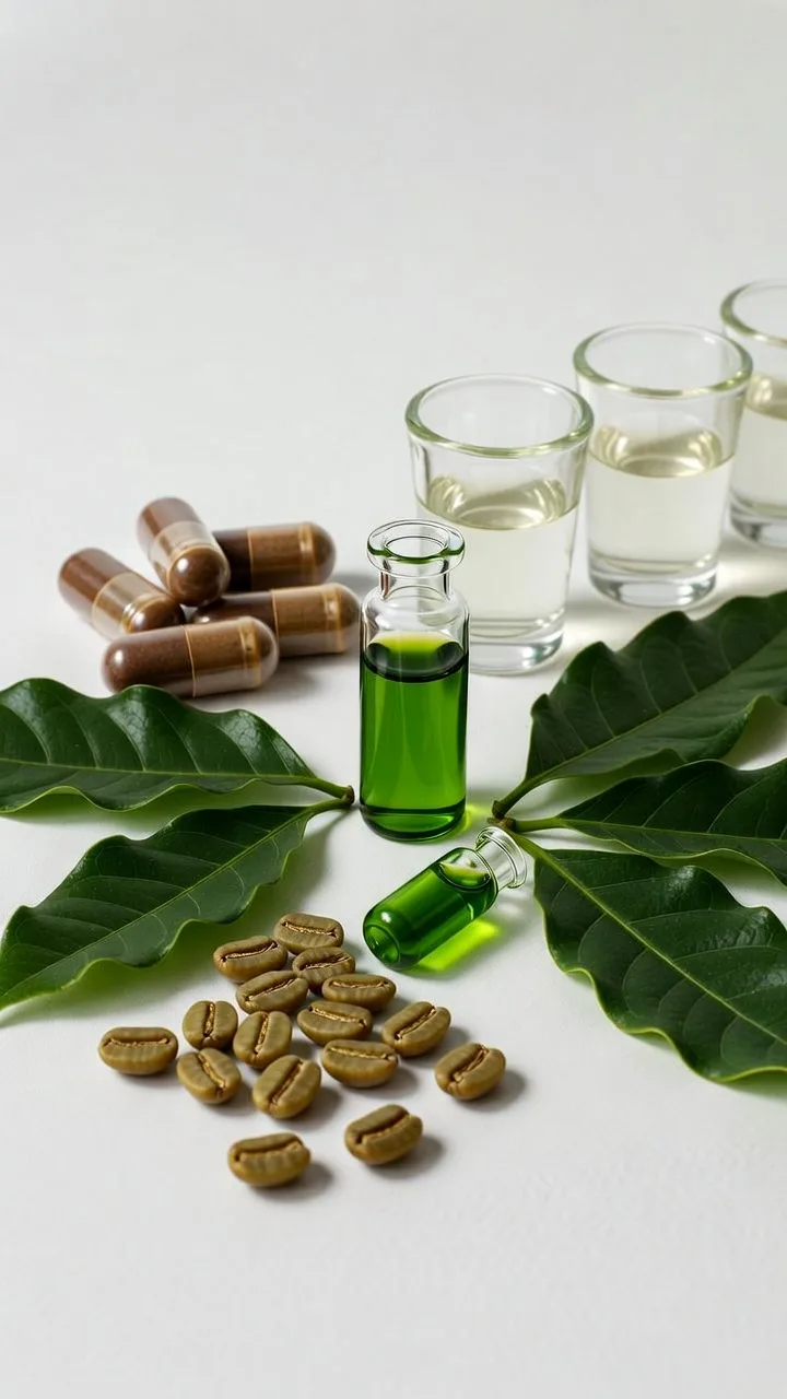 Análisis científico de las propiedades del café verde con referencias a ensayos clínicos